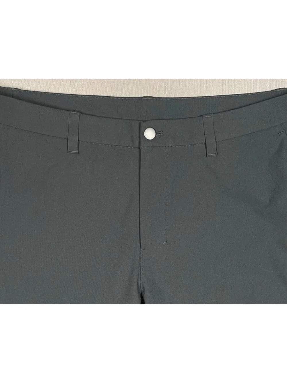 Lululemon Classic Fit Warpstreme Iron Blue Trouser Pants - Men Size 36 X 29.5
